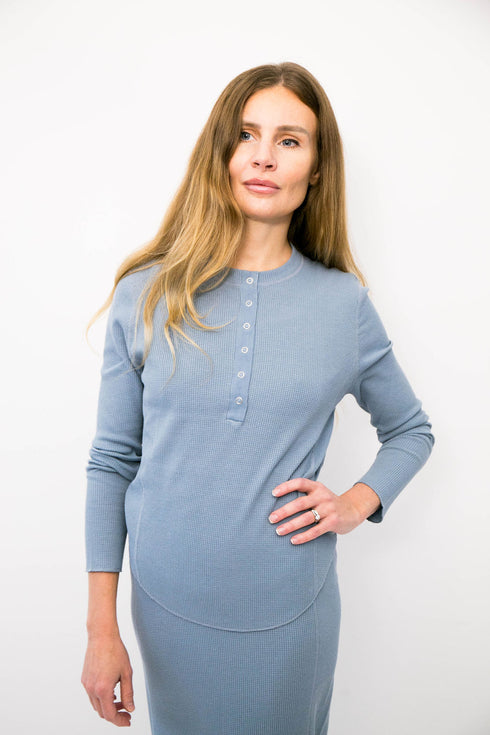 The Waffle Knit Top